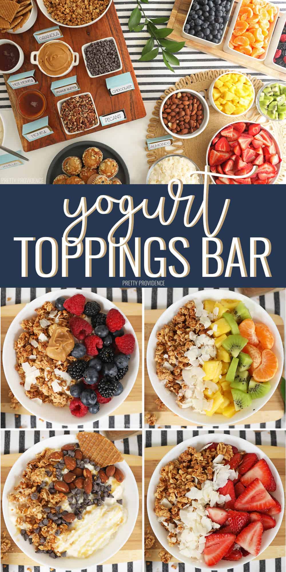 Yogurt Toppings Bar